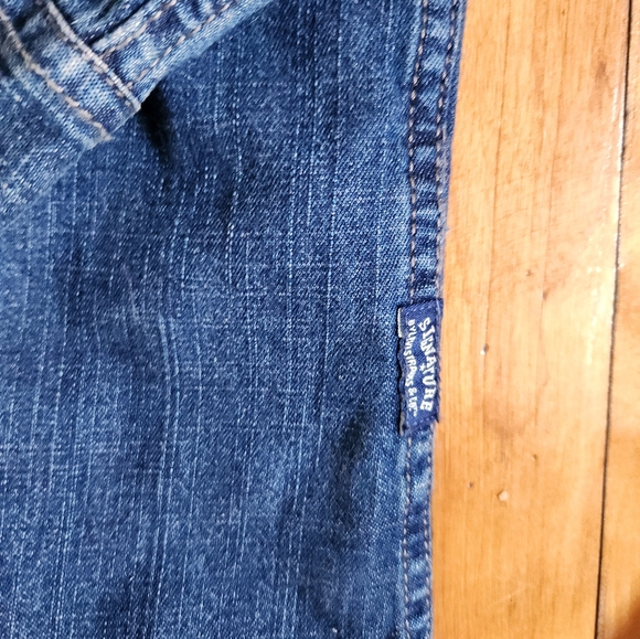 Levi's jean snap button shirt, size XXL - Picture 4 of 5